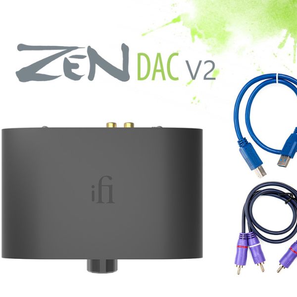 IFI ZEN DAC V2, DAC y de audífonos