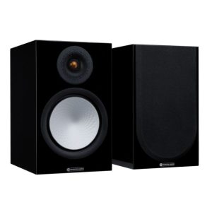 Monitor Audio silver 100 High Gloss Black - Audiofilo Store