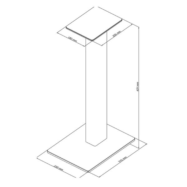 Essentials KONTUR 60 Soportes para altavoces - PRODUCTO DISPONIBLE - Imagen 7