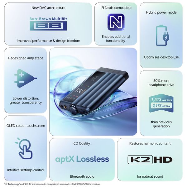 iFi iDSD GR 2 amplificador de audífonos + DAC - PRODUCTO DISPONIBLE NOVIEMBRE - Imagen 4